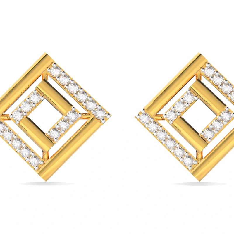 SQUARE EARRINGS